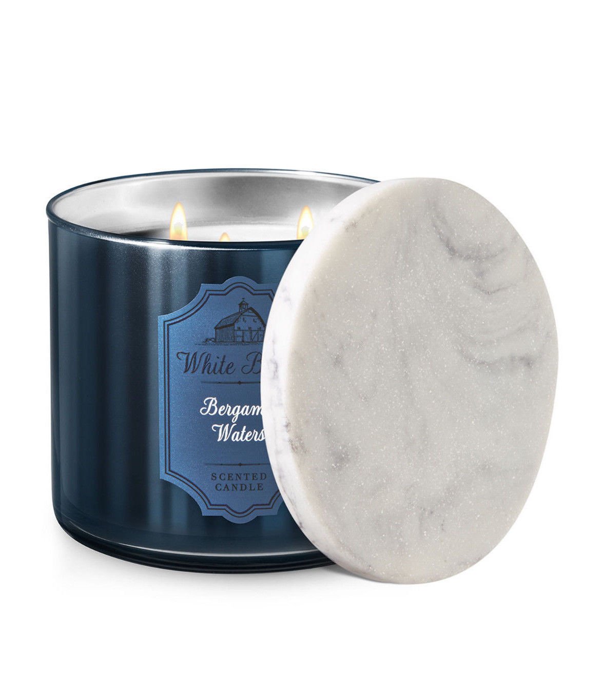 White Barn Bergamot Waters Three Wick 14.5 Ounces Scented Candle