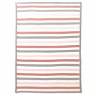 Dwellstudio Blossom Multi-Stripe Knit Blanket