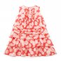Petit Lem Girls' Peach Tiered Size - 18 Months Polka-Dot Dress