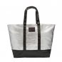 Victoria’s Secret Limited Edition Large Metallic Silver Weekender Canvas Tote