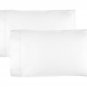 Lauren Ralph Lauren White Dunham Sateen Pillowcases - Standard