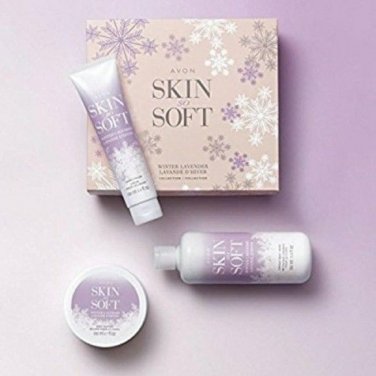 Avon Skin So Soft Limited Edition Winter Lavender Collection