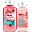 Bath & Body Works Velvet Sugar Body Lotion + Shower Gel Duo Set