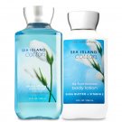 Bath & Body Works Sea Island Cotton Body Lotion + Shower Gel Duo Set