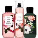 Bath & Body Works Rose Trio Gift Set