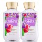 Bath & Body Works London Tulips & Raspberry Tea - 1 Set of 2 - Body Lotion