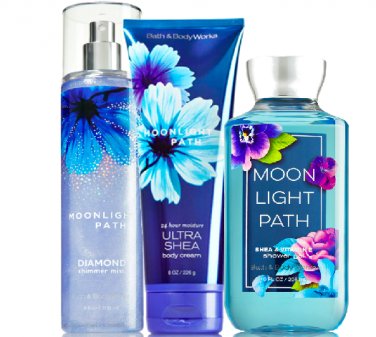 Bath & Body Works Moonlight Path Deluxe Trio Gift Set