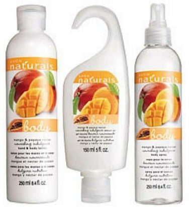Avon Naturals Mango & Papaya Nectar Trinity Gift Set