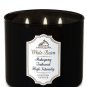 White Barn Mahogany Teakwood High Intensity 3 Wick 14.5 Ounces Scented Candle