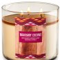 Bath & Body Works Mahogany Coconut Three Wick 14.5 Ounces Scented Candle