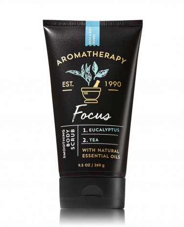 Bath & Body Works Aromatherapy Eucalyptus & Tea 9.5 Ounces Smoothing Body Scrub