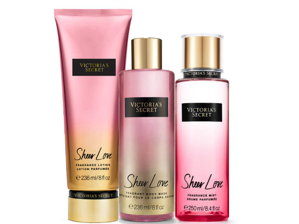 Victoria’s Secret Sheer Love Fragrance Deluxe Trio Gift Set