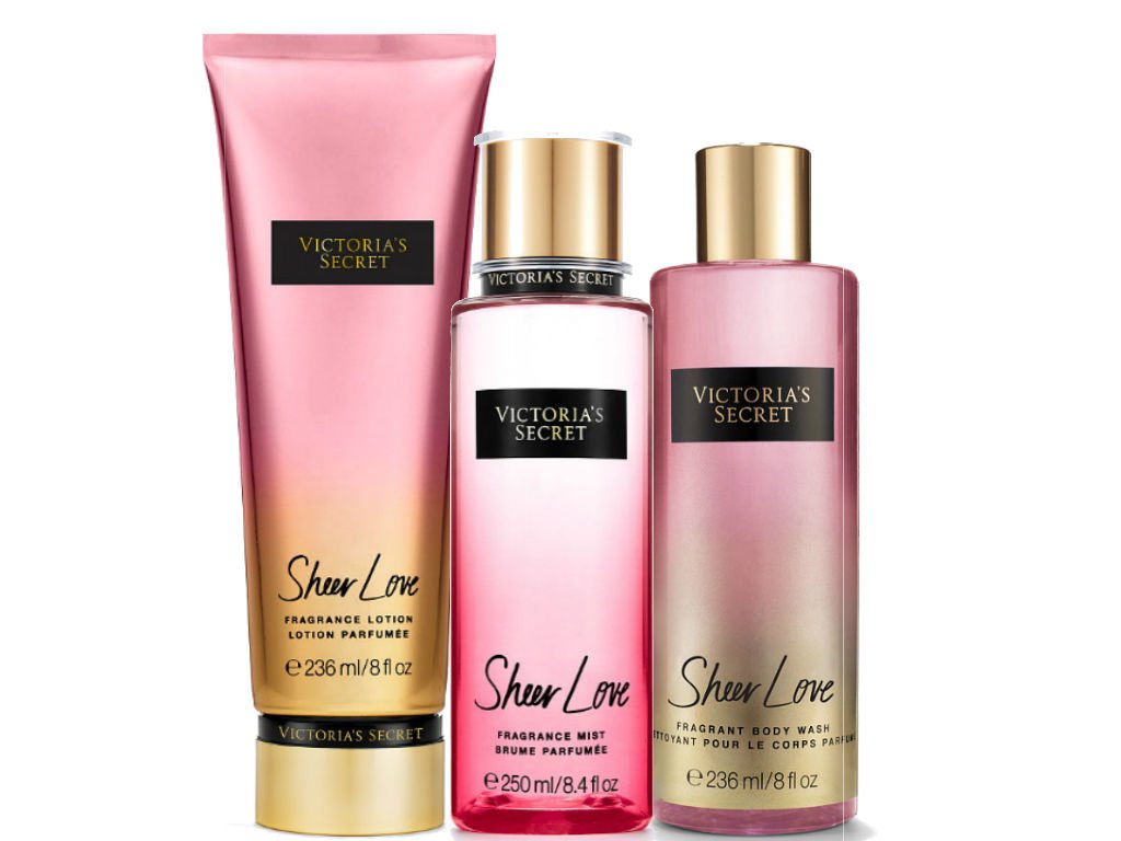 Victoria’s Secret Sheer Love Fragrance Deluxe Trio Gift Set