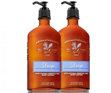 Bath & Body Works Aromatherapy Sleep - Lavender & Vanilla Body Lotion Duo Set