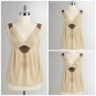 Jessica Simpson Safari Sleeveless V-Neck Top - Size Medium