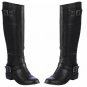 Coconut Plaza Black Vegan Leather Riding Boots - Size 9½ M