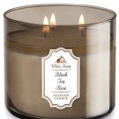 Bath & Body Works Black Tea Rose Three Wick 14.5 Ounces Scented Candle