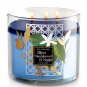 Bath & Body Works Blue Sandalwood & Sage Three Wick 14.5 Ounces Scented Candle