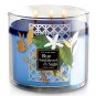 Bath & Body Works Blue Sandalwood & Sage Three Wick 14.5 Ounces Scented Candle