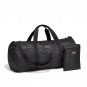 Victoria’s Secret Limited Edition Black Packable Weekender Gym Duffel & Pouch