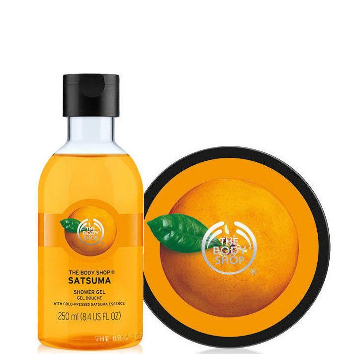 The Body Shop Satsuma Body Butter + Shower Gel Duo Gift Set