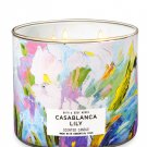 Bath & Body Works Casablanca Lily Three Wick 14.5 Ounces Scented Candle
