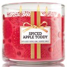 Bath & Body Works Spiced Apple Toddy Three Wick 14.5 Ounces Scented Candle