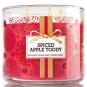 Bath & Body Works Spiced Apple Toddy Three Wick 14.5 Ounces Scented Candle