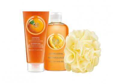 The Body Shop Satsuma Bath Gift Set