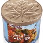 Bath & Body Works Sweater Weather Three Wick 14.5 Ounces Scented Candle