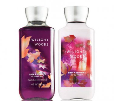 Bath & Body Works Twilight Woods Body Lotion + Shower Gel Duo Set