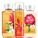 Bath & Body Works White Tea & Ginger Trio Gift Set