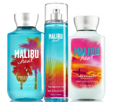 Bath & Body Works Malibu Heat Trio Gift Set