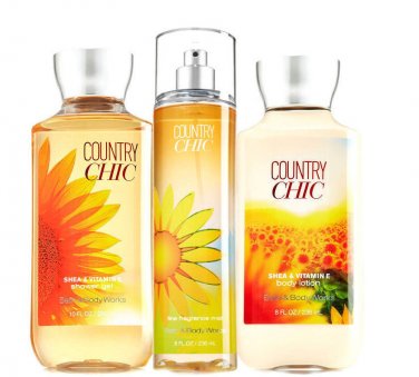 Bath & Body Works Country Chic Trio Gift Set