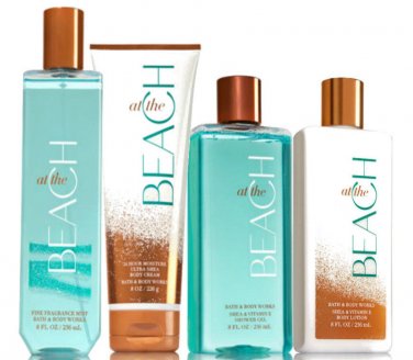 Bath & Body Works At The Beach Deluxe Gift Set