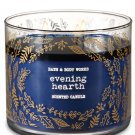 Bath & Body Works Evening Hearth Three Wick 14.5 Ounces Scented Candle