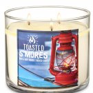 Bath & Body Works Toasted S'Mores Three Wick 14.5 Ounces Scented Candle