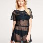 Ann Taylor Desert Sky Embroidered Neck Cover Up - Size Extra Large