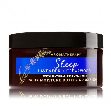Bath & Body Works Aromatherapy Lavender & Cedarwood 6.7 Ounces Moisture Butter