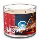 Bath & Body Works Paris Café Bouquet Three Wick 14.5 Ounces Scented Candle