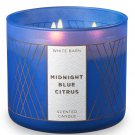 White Barn Midnight Blue Citrus Three Wick 14.5 Ounces Scented Candle