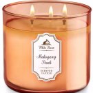 White Barn Mahogany Peach Three Wick 14.5 Ounces Scented Candle