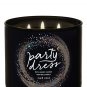 Bath & Body Works Party Dress Three Wick 14.5 Ounces Scented Candle