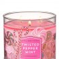 Bath & Body Works Twisted Peppermint Three Wick 14.5 Ounces Scented Candle