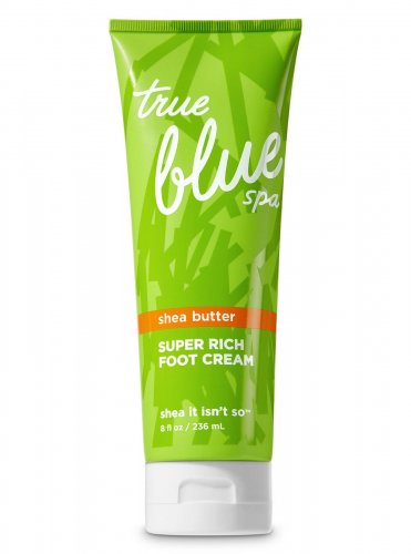 Bath & Body Works True Blue Spa Shea It Isn't So 8.0 Fluid Ounces Foot Cream
