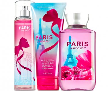 Bath & Body Works Paris Amour Trilogy Set
