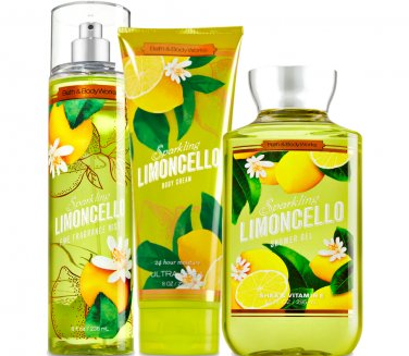 Bath & Body Works Sparkling Limoncello Trilogy Set