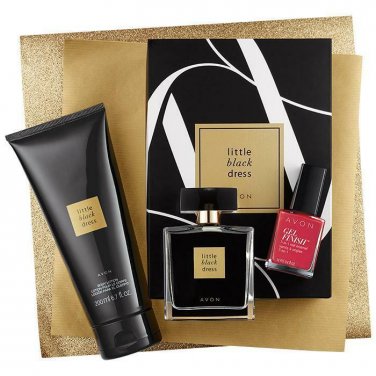 Avon Little Black Dress For Her Priming Gift Set