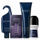 Avon Black Suede Essential For Men Four Piece Gift Set