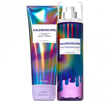 Bath & Body Works Kaleidoscope Body Cream + Fine Fragrance Mist Duo Set